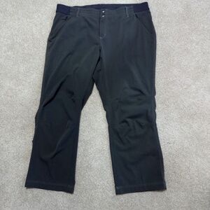 Kuhl Strattus Trail Pants Quick Dry Ripstop Gray Women's 18W Inseam 28.5" GUC